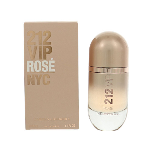 212 Vip Rose By Carolina Herrera 1.7 Oz Eau De Parfum Spray For Women - Box (8411061106518)