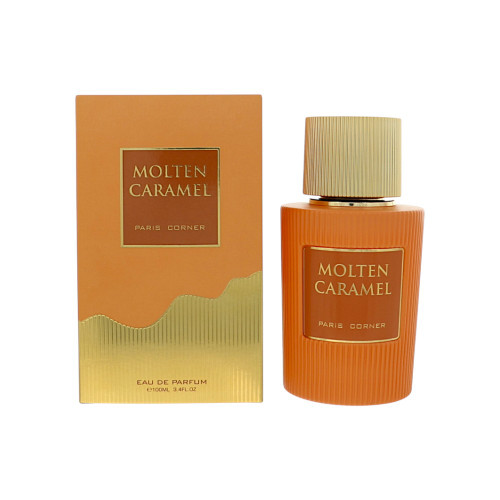 Molten Caramel By Paris Corner 3.4 Oz Eau De Parfum Spray For Women - Box (6298758798674)