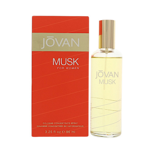 Jovan Musk By Coty 3.25 Oz Cologne Concentrate Spray For Women - Box (035017008923)