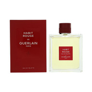 Habit Rouge By Guerlain 5 Oz Eau De Toilette Spray For Men - Box (3346470304833)