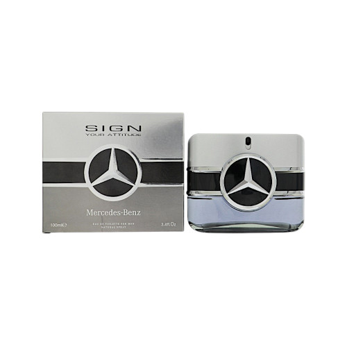 Mercedes Benz Your Attitude By Mercedes Benz 3.4 Oz Eau De Toilette Spray For Men - Box (3595471024008)