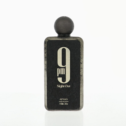 9 Pm Night Out By Afnan 3.4 Oz Extrait De Parfum Spray For Men - Tester ()