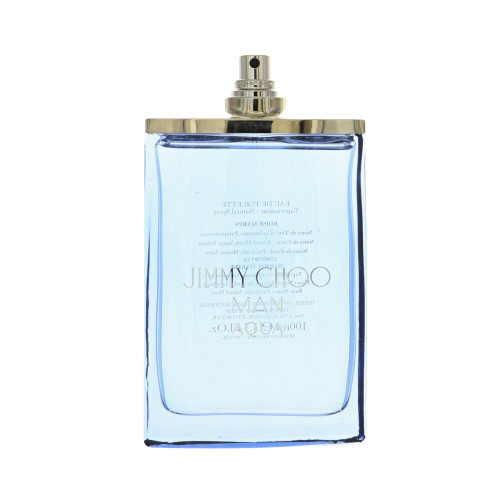 Jimmy Choo Man Aqua By Jimmy Choo 3.3 Oz Eau De Toilette Spray For Men - Tester (3386460129855)