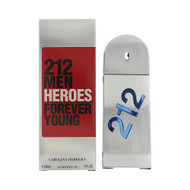 212 Heroes Forever Young By Carolina Herrera 3 Oz Eau De Toilette Spray For Men - Box (8411061972656)