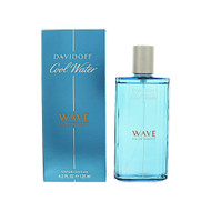 Cool Water Wave By Davidoff 4.2 Oz Eau De Toilette Spray For Men - Box (3614223379972)