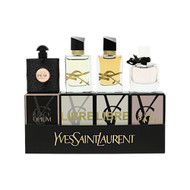 Y Yves Saint Laurent By Yves Saint Laurent 4 Piece Gift Set - 0.25 Oz Mon Paris Eau De Parfum Spray ,0.25 Oz Libre Eau De Parfum Spray ,0.25 Oz Libre Eau De Parfum Spray ,0.25 Oz Black Opium Eau De Parfum Spray For Women - Gift Set (3660732667116)