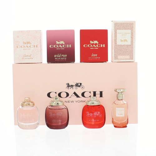 Coach New York By Coach 0.15 Oz Floral Eau De Parfum Splash For Women - Gift Set (3386460152990)