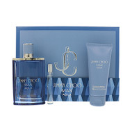 Jimmy Choo Man Aqua By Jimmy Choo 3 Piece Gift Set - 3.3 Oz Eau De Toilette Spray ,0.25 Oz Eau De Toilette Spray ,3.3 Oz All - Over Shower Gel For Men - Gift Set (3386460156066)