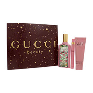 Gucci Flora Gorgeous Gardenia By Gucci 3 Piece Set For Women: 3.3 Oz Eau De Parfum Spray, 0.33 Oz Eau De Parfum Spray, 1.6 Oz Perfumed Body Lotion For Women - Gift Set (3616305278302)