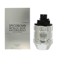 Spicebomb Metallic Musk By Viktor & Rolf 3.04 Oz Eau De Parfum Spray For Men - Box (3614274293890)