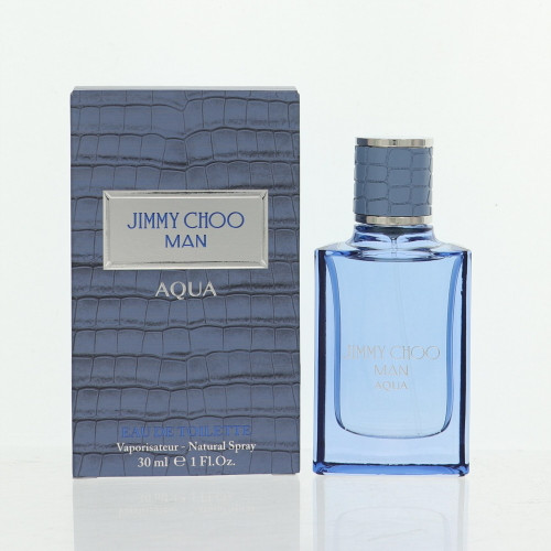 Jimmy Choo Man Aqua By Jimmy Choo 1.0 Oz Eau De Toilette Spray For Men - Box (3386460129848)