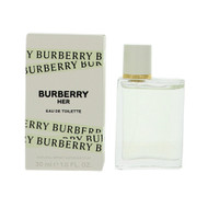 Burberry Her By Burberry 1 Oz Eau De Toilette Spray For Women - Box (3616301975700)