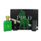 Polo Green By Ralph Lauren 3 Pc Gift Set-4.2Oz Edt Spray,1.36Oz Edt Spray,2.6Oz Deodorant Oz Eau De Toilette Spray For Men - Gift Set (3605973080867)