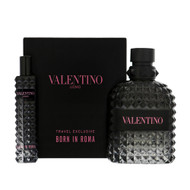 Valentino Born In Roma By Valentino 2 Piece Set For Men: 3.4 Oz Eau De Toilette Spray, 0.33 Oz Eau De Toilette Spray For Men - Gift Set (3660732673032)