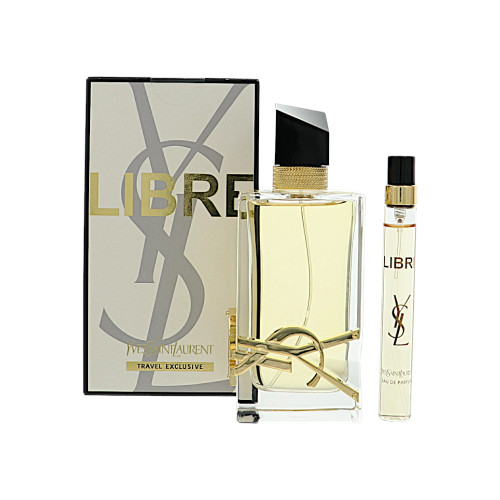 Libre By Yves Saint Laurent 2 Piece Gift Set For Women - 3.3 Oz Eau De Parfum Spray, 0.33 Oz Eau De Parfum Spray For Women - Gift Set (3660732593538)