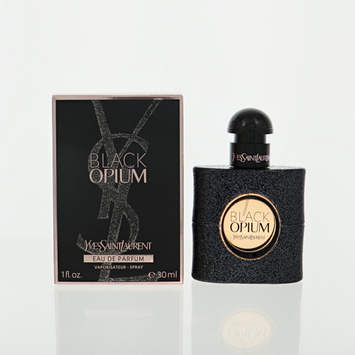 Black Opium By Yves Saint Laurent 1 Oz Eau De Parfum Spray For Women - Box (3365440787858)