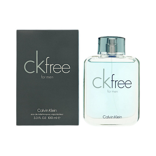 Ck Free By Calvin Klein 3.3 Oz Eau De Toilette Spray For Men - Box (3616302015580)