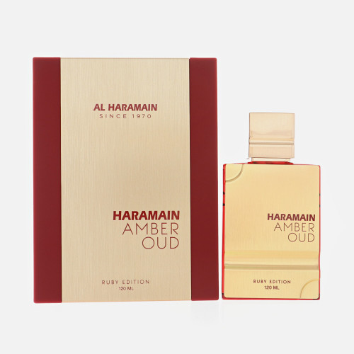 Amber Oud Ruby Edition By Al Haramain 4 Oz Eau De Parfum Spray For Men - Box (6291100130559)