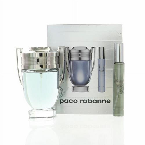 Invictus By Paco Rabanne 2 Piece Set For Men: 3.4 Oz Eau De Toilette Spray, 0.68 Oz Eau De Toilette Spray For Men - Gift Set (3349668628681)