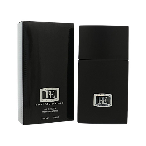 Portfolio Black By Perry Ellis 3.4 Oz Eau De Toilette Spray For Men - Box (844061011519)