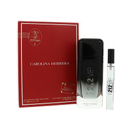 212 Vip Black By Carolina Herrera 2 Pc Gift Set-3.4Oz Edp Spray, 0.34Oz Edp Spray Oz For Men - Gift Set (8411061092477)