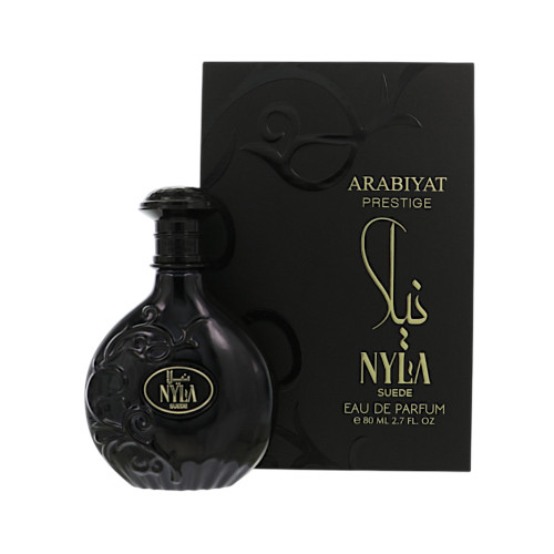 Nyla Suede By Arabiyat Prestige 2.7 Oz Eau De Parfum Spray For Unisex - Box (6290361911570)