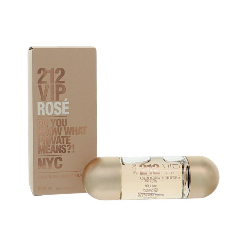 212 Vip Rose By Carolina Herrera 1 Oz Eau De Parfum Spray For Women - Box (8411061781197)