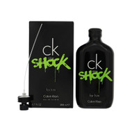 Ck One Shock By Calvin Klein 6.7 Oz Eau De Toilette Spray For Men - Box (3607342401426)