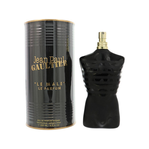 Le Male Le Parfum By Jean Paul Gaultier 6.8 Oz Eau De Parfum Intense Spray For Men - Box (8435415032360)