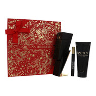 Bad Boy By Carolina Herrera 3 Piece Gift Set - 3.4 Oz Eau De Toilette Spray ,0.34 Oz Eau De Toilette Spray ,3.4 Oz Shower Gel For Men - Gift Set (8411061122587)