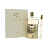 Gucci Guilty By Gucci 2 Piece Set For Women: 3 Oz Eau De Parfum Spray, 0.33 Oz Eau De Parfum Spray For Women - Gift Set (3616305266767)