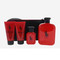 Polo Red By Ralph Lauren 5 Pc Gift Set- 4.2Oz Edt Spray,1.36Oz Edt Spray,1.7Oz Hair & Body Wash,1.7Oz After Shave Balm, Pouch Oz For Men - Gift Set (3605973004306)