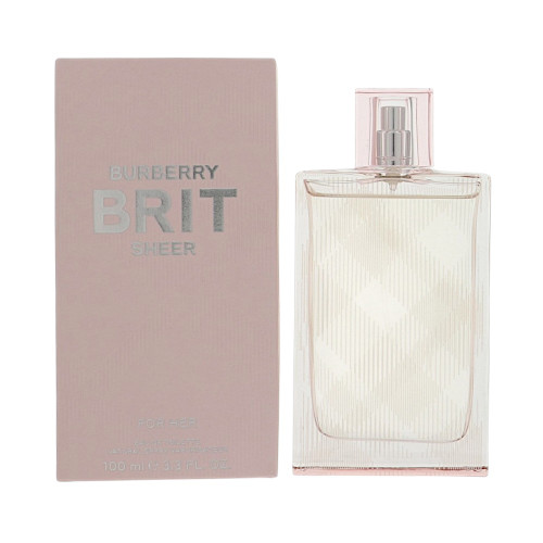 Burberry Brit Sheer By Burberry 3.3 Oz Eau De Toilette Spray For Women - Box (3614226904966)
