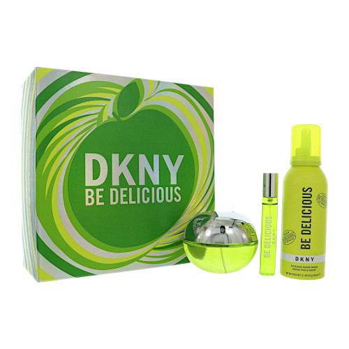 Be Delicious By Dkny 2 Piece Gift Set - 3.0 Oz Eau De Parfum Spray ,0.5 Oz Eau De Parfum Spray For Women - Gift Set (085715961145)