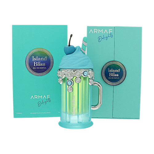 Island Bliss Delights By Armaf 3.4 Oz Eau De Parfum Spray For Men - Box (6295199800942)