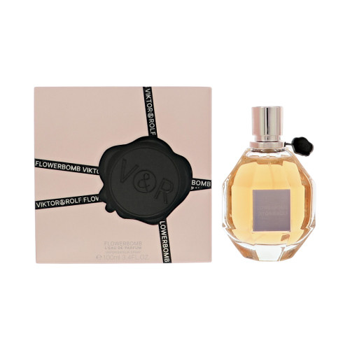 Flowerbomb By Viktor & Rolf 3.4 Oz Eau De Parfum Spray For Women - Box (701019691141)