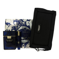 Versace Eau Fraiche Extreme By Versace 3 Piece Gift Set - 3.4 Oz Eau De Parfum Spray ,0.33 Oz Eau De Parfum Spray ,Pouch For Men - Gift Set (8011003905102)
