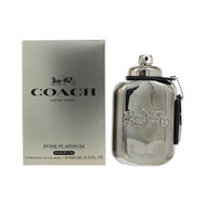 Coach Pure Platinum By Coach 3.3 Oz Parfum Spray For Men - Box (3386460171083)