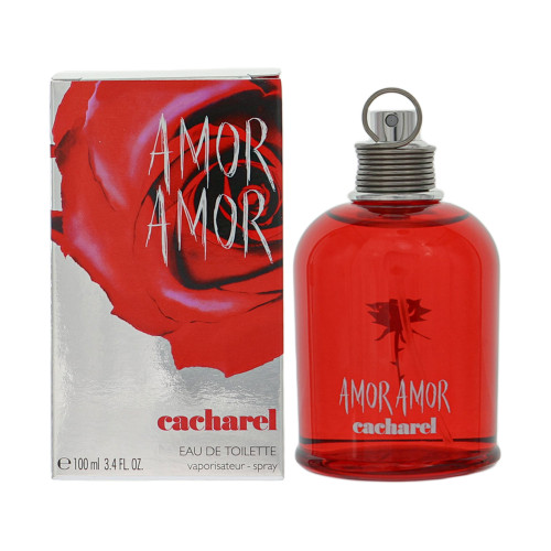 Amor Amor By Cacharel 3.4 Oz Eau De Toilette Spray For Women - Box (3360373063680)