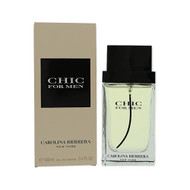 Chic By Carolina Herrera 3.4 Oz Eau De Toilette Spray For Men - Box (8411061954966)