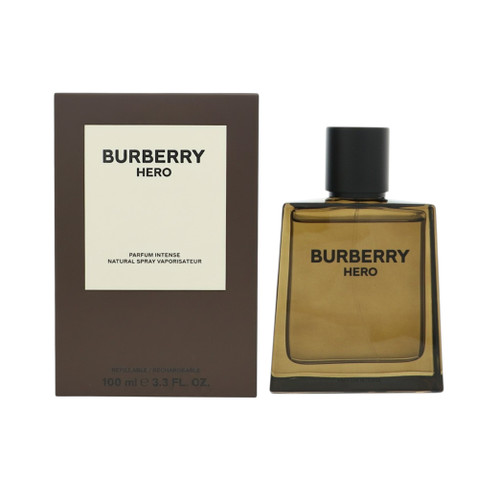 Burberry Hero Intense By Burberry 3.3 Oz Parfum Spray For Men - Box (3616305880604)