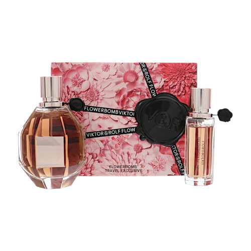 Flowerbomb By Viktor & Rolf 2 Piece Set For Women: 3.4 Oz Eau De Parfum Spray, 0.68 Oz Eau De Parfum Spray For Women - Gift Set (3660732524129)