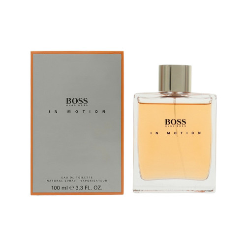 Boss In Motion By Hugo Boss 3.3 Oz Eau De Toilette Spray For Men - Box (3616301623311)