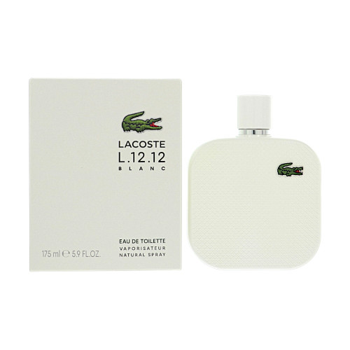 Lacoste L.12.12 Blanc By Lacoste 5.9 Oz Eau De Toilette Spray For Men - Box (0737052896045)