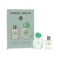 Acqua Di Gio Mini Set By Giorgio Armani 2 Piece Set For Unisex: 0.17 Oz Eau De Parfum Splash, 0.17 Oz Eau De Toilette Splash For Unisex - Gift Set (3605973050914)