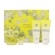 Yellow Diamond By Versace 3 Oz Eau De Toilette Spray For Women - Gift Set (8011003899838)