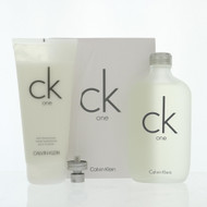 Ck One By Calvin Klein 2 Piece Set For Unisex: 6.7 Oz Eau De Toilette Spray, 6.7 Oz Skin Moisturizer For Unisex - Gift Set (3616306130005)