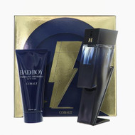 Bad Boy Cobalt By Carolina Herrera 2 Piece Gift Set - 3.4 Oz Eau De Parfum Spray For Men - Gift Set (8411061134405)