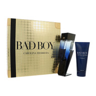 Bad Boy Cobalt By Carolina Herrera 2 Pc Gift Set- 3.4Oz Edp Spray,3.4Oz Shower Gel Oz For Men - Gift Set (8411061134405)