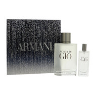Acqua Di Gio By Giorgio Armani 2 Pc Gift Set - 3.3Oz Edt Spray, 0.5Oz Edt Spray Oz For Men - Gift Set (3614274692631)